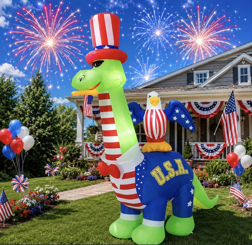 4th july inflatable - of,