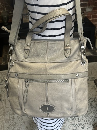 Fossil maddox grey leather - maddox,
