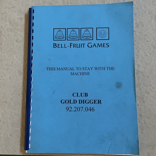 Bell fruit club - “club, gold