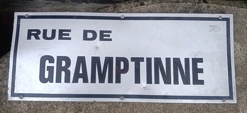 Vintage french rue - vintage, de