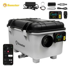 Sunster Diesel Heater 8KW 12V 24V 230V TB30 Bluetooth For Caravan Camper Home RV