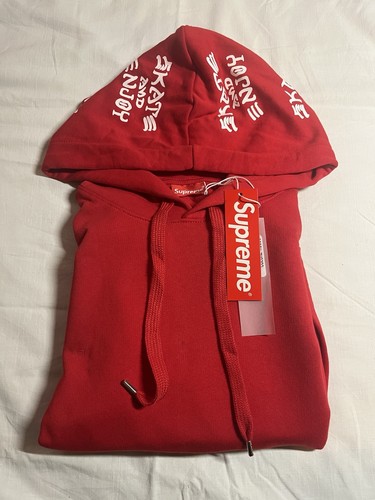 Supreme men hoodie red - supreme,