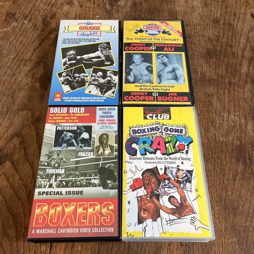 Rare boxing vhs grudge fights - boxing,