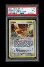 PSA 9 MINT Pokemon PIDGEOT Holo Rare 2004 ex FireRed & LeafGreen #10/112