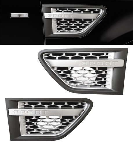 Side vents grey - &, front