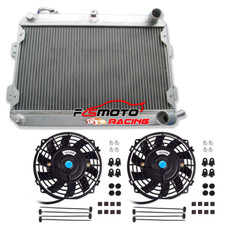 3 ROW Aluminum Radiator+Fans