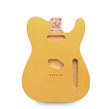 Telecaster Guitar Body – Firemist Gold – 2 Piece American Alder