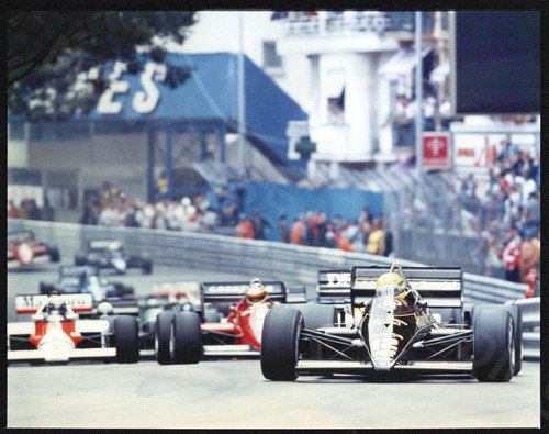 Ayrton senna lotus monaco - lotus,