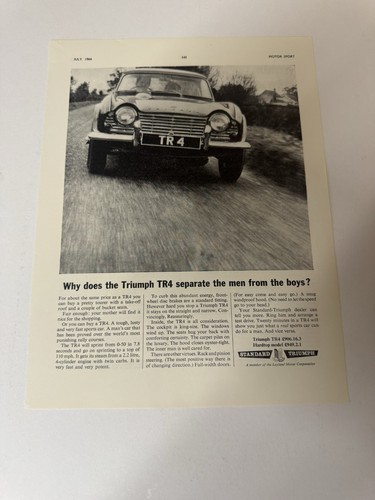 Original vintage 1964 triumph - 1964,