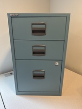 NEW! Bisley 3-Drawer Home File