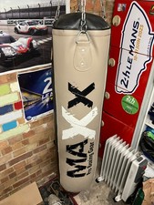 Punch bag with hanging bracket