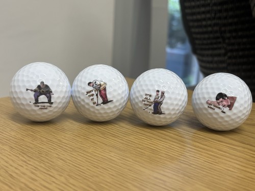 Happy gilmore funny gold balls - happy,