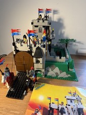 LEGO Castle: King's Mountain Fortress (6081) 100% Complete Rare Parrot Vintage