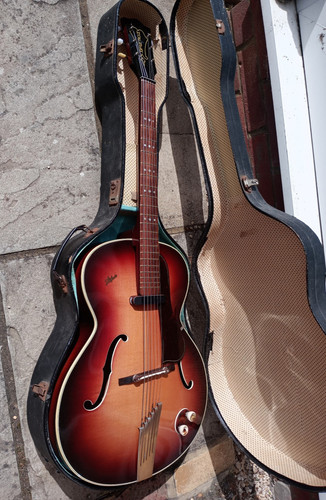 1957 hofner senator electric - hofner,