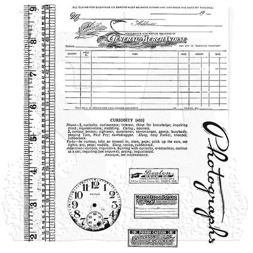 Tim holtz cling - cling, rubber