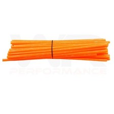 Wheel Rim Spoke Covers Wraps Orange for Yamaha GT80 RT180 PW80 Peewee