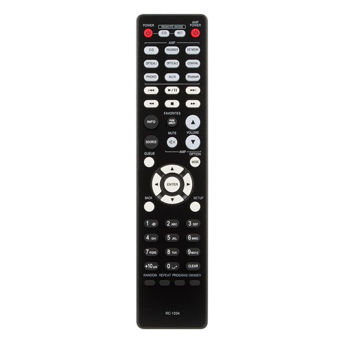 New 1234 replacement remote - new, rc-1234
