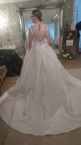 Maggie sottero satin wedding - maggie,