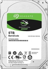 Seagate BarraCuda 5TB 2.5" Internal HDD 5400RPM SATA 6Gb/s Laptop/Desktop Drive