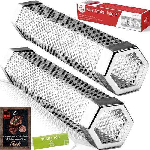 Pellet smoker tube - set, of