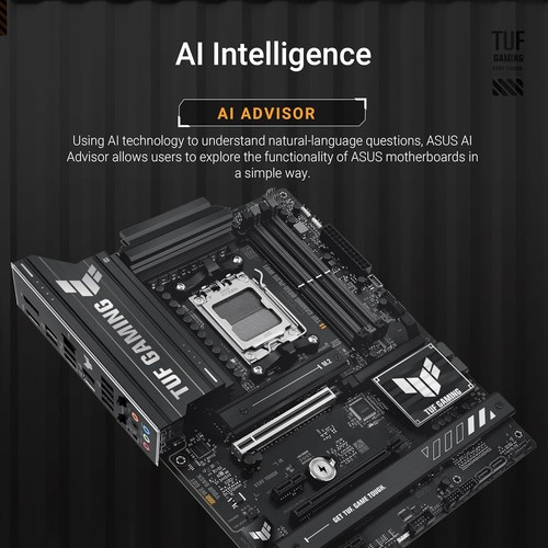 Asus tuf gaming - b850-plus, wifi