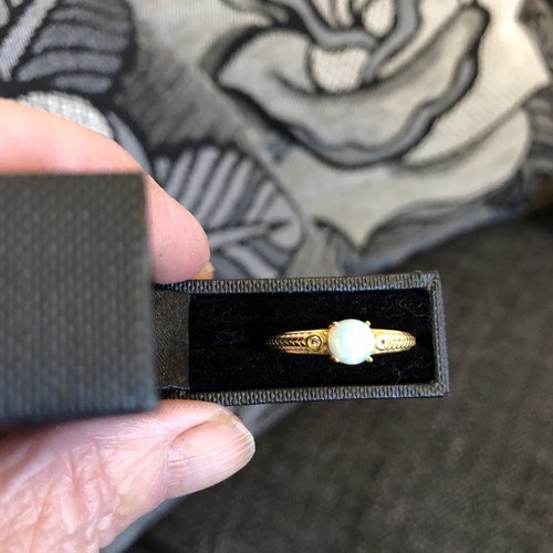 Ethiopian opal sterling - in,