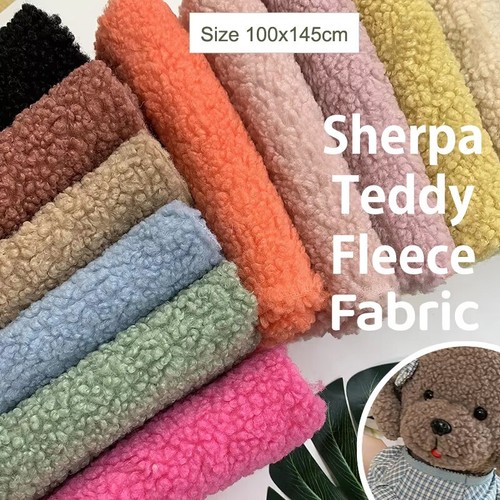 Sherpa teddy boucle upholstery - sherpa,