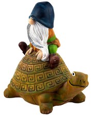 Gonk Gnome Riding tortoise