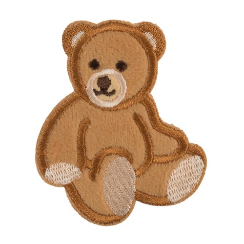 Teddy bear embroidered - bear,