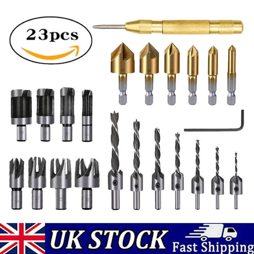 23x set pack countersink drill - 23x/set,