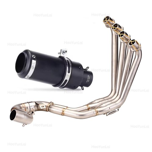 Full system black exhaust tips - full,