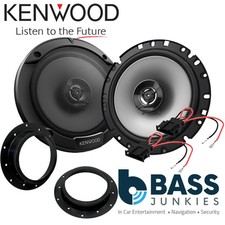 KENWOOD 600 Watts 17cm Front Door Car Speaker Kit to fit VW Passat B7/B8/CC