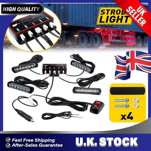 4pcs led amber - 4pcs,