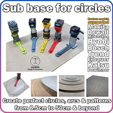 Circle cutter sub-base -