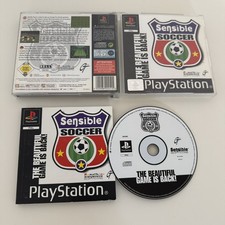 PS1 Sensible Soccer Game with