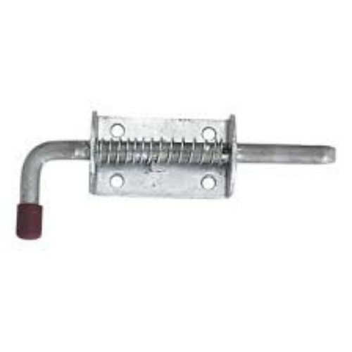 Spring loaded bolt galvanised - loaded,