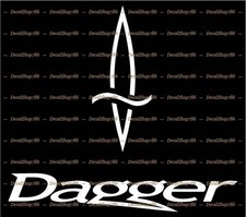 Dagger Kayaks II - Outdoor Sports - Vinyl Die-Cut Peel N' Stick Decals/Stickers