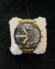 Diesel Men's Stainless Steel Gold Big Daddy Watch