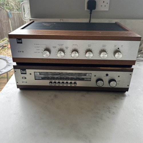 Dual vintage amplifier - 12,