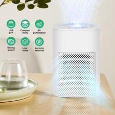 Air Purifier Filter Ioniser Home Bedroom Office Hayfever Allergy Odour HEPA HOT