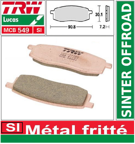 Front brake pads - front,