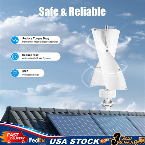 Wind turbine vertical axis - wind, turbine,