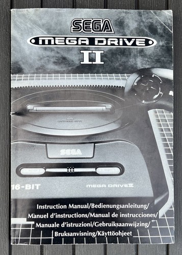 Mega drive instruction - drive, ii