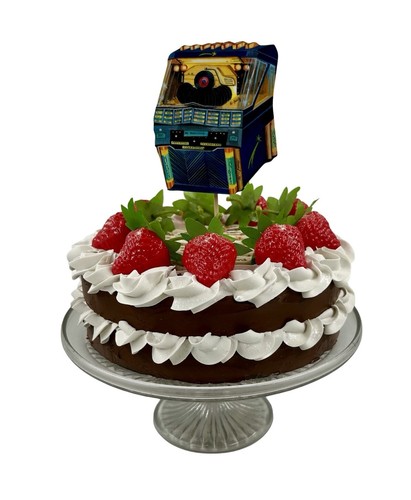 Supernova jukebox cake topper - supernova,