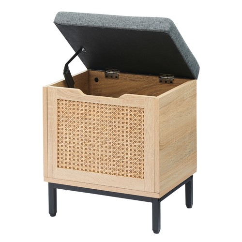 Wooden entryway bench - wooden, with