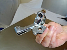 BSA AMAL HANDLEBAR LEVER PERCH BRASS VINTAGE NORTON TRIUMPH AJS ARIEL 7/8" BAR