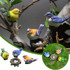 Miniature Small Bird Figurine