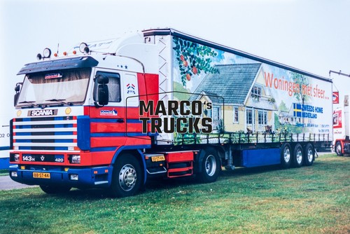 Truck photo scania 143h 420 - truck,