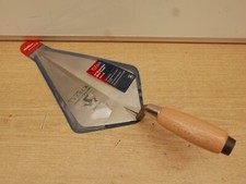 WHS TYZACK 101 11" WOODEN HANDLE BRICK TROWEL LONDON PATTERN 10111N
