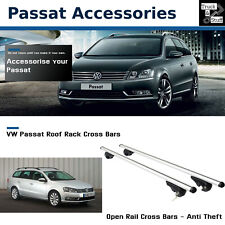 Roof Bars For VW Passat Cross Bars, Roof Rack Easy Fit - Fits up to 2014